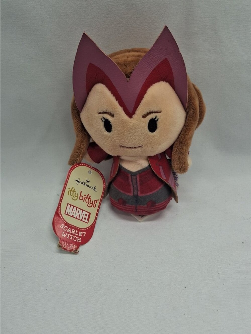 Hallmark Itty Bittys Marvel Scarlet Witch Wanda Maximoff Plush Figure